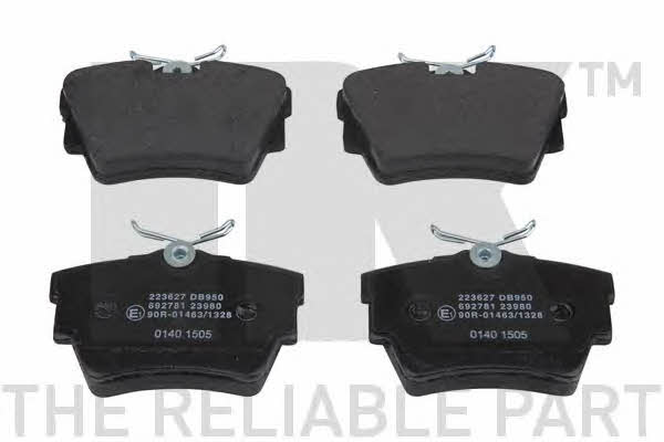 NK 223627 Brake Pad Set, disc brake 223627: Buy near me in Poland at 2407.PL - Good price!