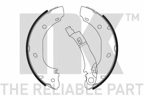 NK 2719701 Колодки гальмівні барабанні, комплект 2719701: Приваблива ціна - Купити у Польщі на 2407.PL!