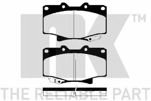 NK 224539 Brake Pad Set, disc brake 224539: Buy near me in Poland at 2407.PL - Good price!