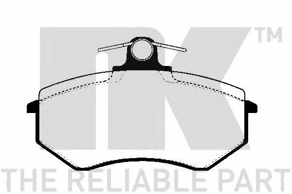 NK 224727 Brake Pad Set, disc brake 224727: Buy near me in Poland at 2407.PL - Good price!