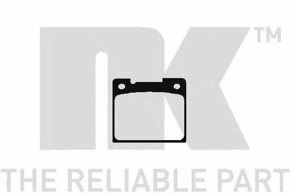 NK 224813 Brake Pad Set, disc brake 224813: Buy near me in Poland at 2407.PL - Good price!