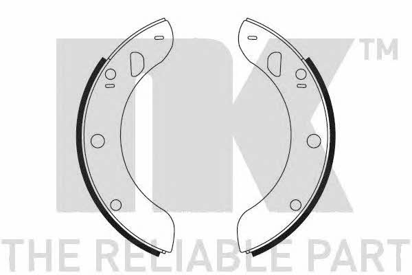 NK 2725045 Parking brake shoes 2725045: Buy near me in Poland at 2407.PL - Good price!