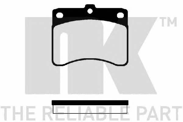 NK 225107 Brake Pad Set, disc brake 225107: Buy near me at 2407.PL in Poland at an Affordable price!