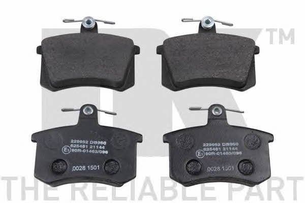 NK 229952 Brake Pad Set, disc brake 229952: Buy near me in Poland at 2407.PL - Good price!