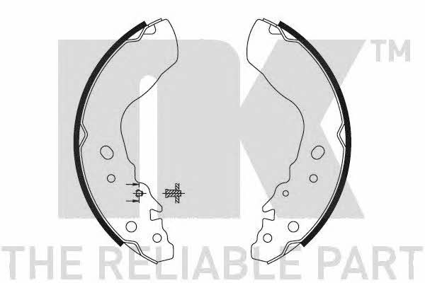 NK 2752584 Brake shoe set 2752584: Buy near me in Poland at 2407.PL - Good price!