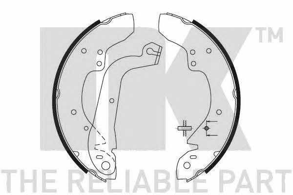 NK 2799374 Brake shoe set 2799374: Buy near me in Poland at 2407.PL - Good price!