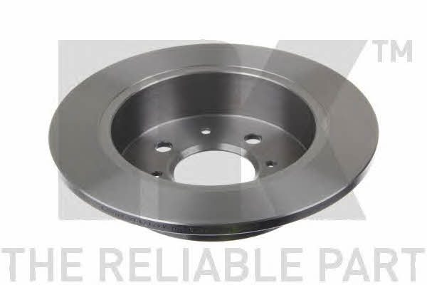 Rear brake disc, non-ventilated NK 202621