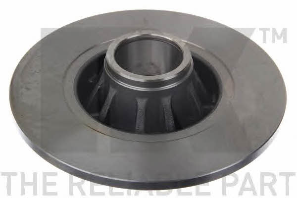 NK 203647 Rear brake disc, non-ventilated 203647: Buy near me in Poland at 2407.PL - Good price!