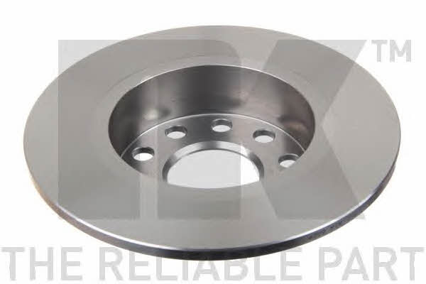 Rear brake disc, non-ventilated NK 204789