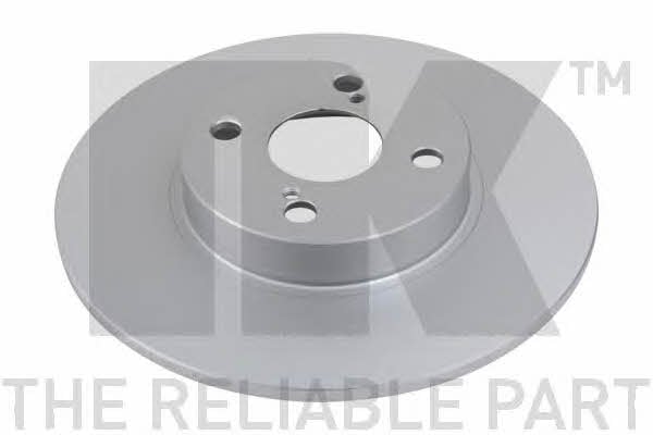NK 314587 Rear brake disc, non-ventilated 314587: Buy near me in Poland at 2407.PL - Good price!