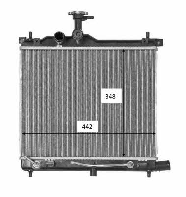 NRF 58460 Радиатор охлаждения двигателя 58460: Отличная цена - Купить в Польше на 2407.PL!