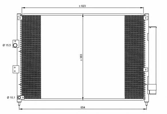 NRF 35865 Cooler Module 35865: Buy near me in Poland at 2407.PL - Good price!