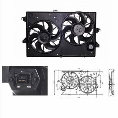 NRF 47003 Hub, engine cooling fan wheel 47003: Buy near me in Poland at 2407.PL - Good price!