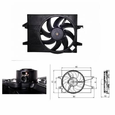 NRF 47007 Hub, engine cooling fan wheel 47007: Buy near me at 2407.PL in Poland at an Affordable price!