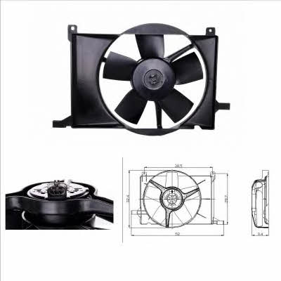NRF 47009 Hub, engine cooling fan wheel 47009: Buy near me in Poland at 2407.PL - Good price!