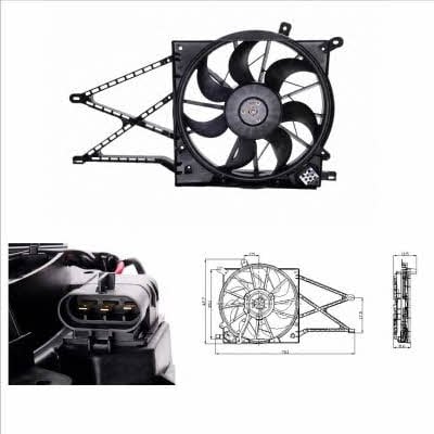 NRF 47015 Hub, engine cooling fan wheel 47015: Buy near me in Poland at 2407.PL - Good price!