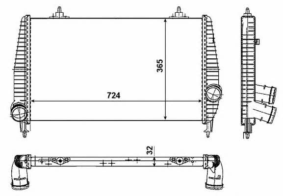 NRF 30474 Chłodnica powietrza doładowującego (intercooler) 30474: Dobra cena w Polsce na 2407.PL - Kup Teraz!