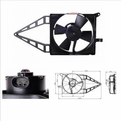 NRF 47020 Hub, engine cooling fan wheel 47020: Buy near me in Poland at 2407.PL - Good price!
