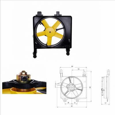 NRF 47022 Hub, engine cooling fan wheel 47022: Buy near me at 2407.PL in Poland at an Affordable price!