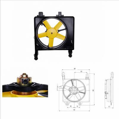 NRF 47022 Вентилятор радіатора охолодження 47022: Приваблива ціна - Купити у Польщі на 2407.PL!