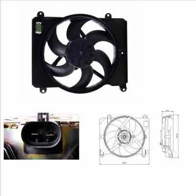 NRF 47255 Hub, engine cooling fan wheel 47255: Buy near me at 2407.PL in Poland at an Affordable price!