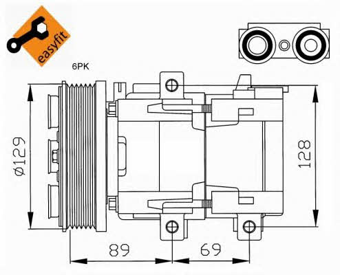 Купить NRF 32212G по низкой цене в Польше!