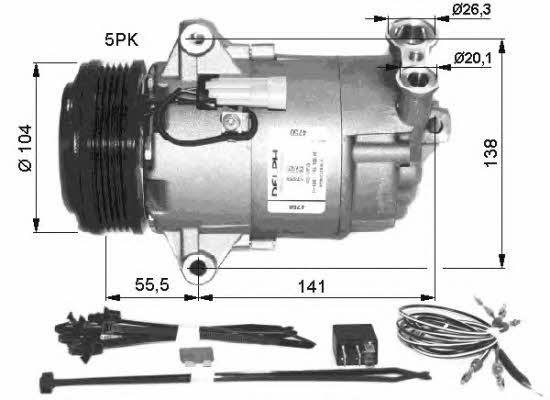 NRF 32426G Compressor, air conditioning 32426G: Buy near me at 2407.PL in Poland at an Affordable price!