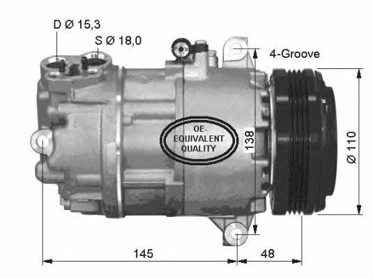 NRF 32493 Compressor, air conditioning 32493: Buy near me in Poland at 2407.PL - Good price!