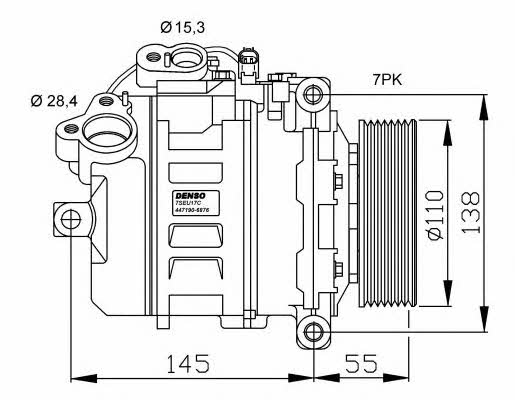 NRF 32524G Kompressor klimaanlage 32524G: Kaufen Sie zu einem guten Preis in Polen bei 2407.PL!