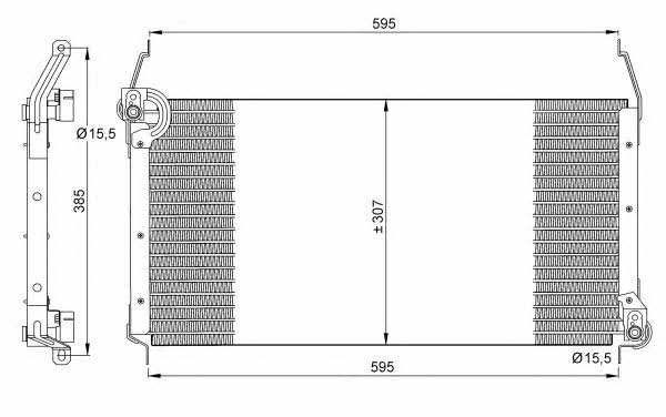 NRF 35259 Cooler Module 35259: Buy near me in Poland at 2407.PL - Good price!