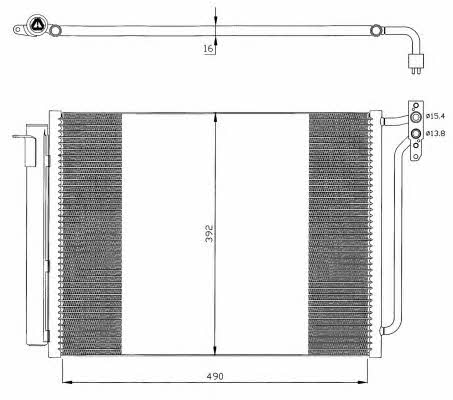 NRF 35406 Cooler Module 35406: Buy near me in Poland at 2407.PL - Good price!