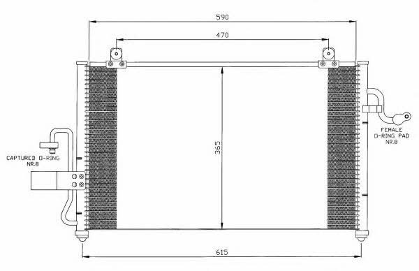 NRF 35425 Cooler Module 35425: Buy near me at 2407.PL in Poland at an Affordable price!