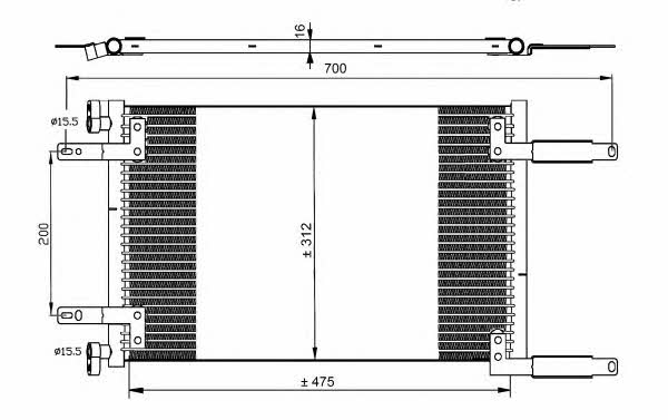 NRF 35493 Cooler Module 35493: Buy near me at 2407.PL in Poland at an Affordable price!