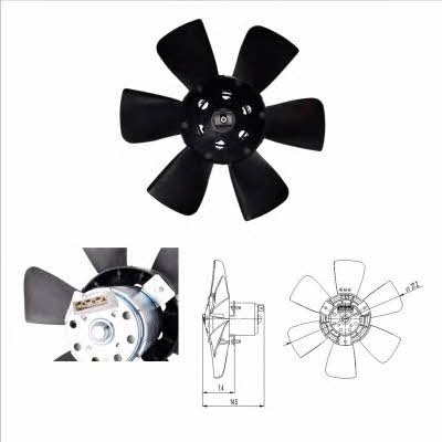 NRF 47390 Hub, engine cooling fan wheel 47390: Buy near me in Poland at 2407.PL - Good price!