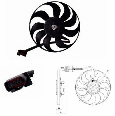 NRF 47392 Hub, engine cooling fan wheel 47392: Buy near me in Poland at 2407.PL - Good price!