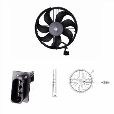 NRF 47409 Hub, engine cooling fan wheel 47409: Buy near me in Poland at 2407.PL - Good price!