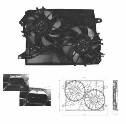 NRF 47674 Hub, engine cooling fan wheel 47674: Buy near me in Poland at 2407.PL - Good price!