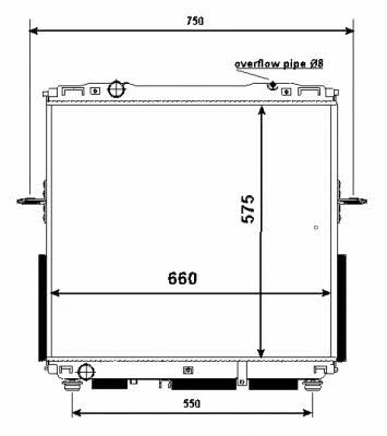 NRF 53367 Радиатор охлаждения двигателя 53367: Отличная цена - Купить в Польше на 2407.PL!