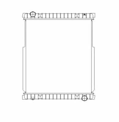 NRF 53538 Radiator, engine cooling 53538: Buy near me in Poland at 2407.PL - Good price!