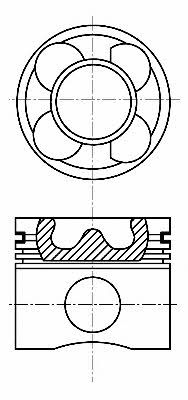 Nural 87-114700-10 Piston 8711470010: Buy near me at 2407.PL in Poland at an Affordable price!