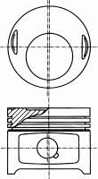 Nural 87-179500-10 Piston 8717950010: Buy near me in Poland at 2407.PL - Good price!