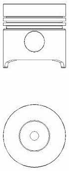 Nural 87-206800-00 Piston 8720680000: Buy near me in Poland at 2407.PL - Good price!