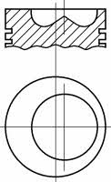 Nural 87-206800-10 Piston 8720680010: Buy near me in Poland at 2407.PL - Good price!