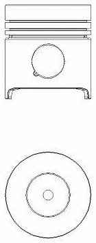 Nural 87-781900-10 Piston 8778190010: Buy near me in Poland at 2407.PL - Good price!