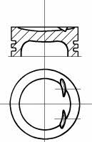 Nural 87-142406-00 Piston 8714240600: Buy near me in Poland at 2407.PL - Good price!