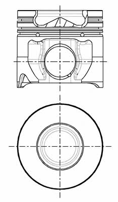 Nural 87-148107-10 Piston 8714810710: Buy near me in Poland at 2407.PL - Good price!