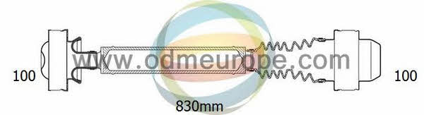 Odm-multiparts 10-220150 Propeller shaft 10220150: Buy near me in Poland at 2407.PL - Good price!