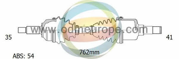 Odm-multiparts 18-161181 Вал приводной 18161181: Отличная цена - Купить в Польше на 2407.PL!