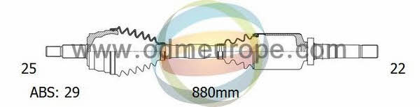 Odm-multiparts 18-162511 Вал приводной 18162511: Отличная цена - Купить в Польше на 2407.PL!