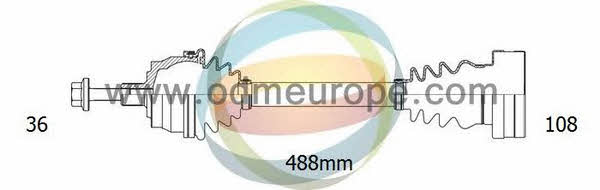 Odm-multiparts 18-211500 Antriebswelle 18211500: Bestellen Sie in Polen zu einem guten Preis bei 2407.PL!